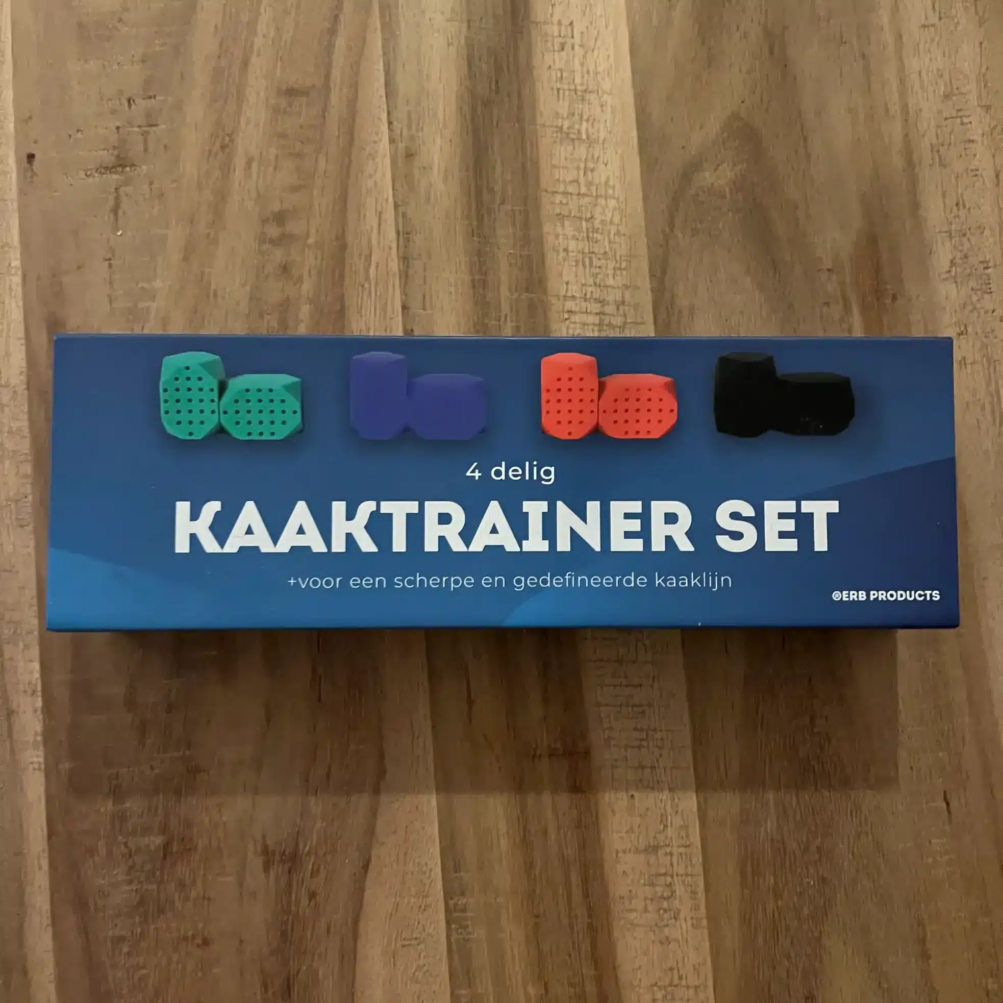 afbeelding van mijn ERB kaaklijn trainer set