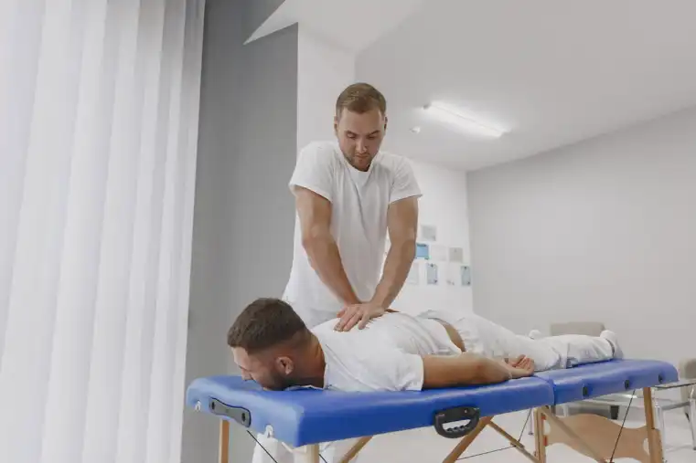 afbeelding van een goede sportmassage