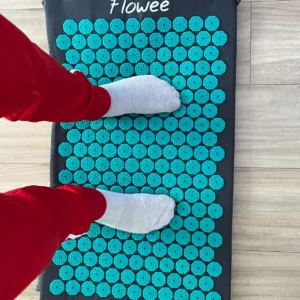 Flowee spijkermat onder mijn voeten